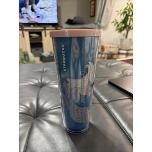 Starbucks Kitchen Starbucks Blue Siren Mermaid Tumbler Limited Edition NO STRAW